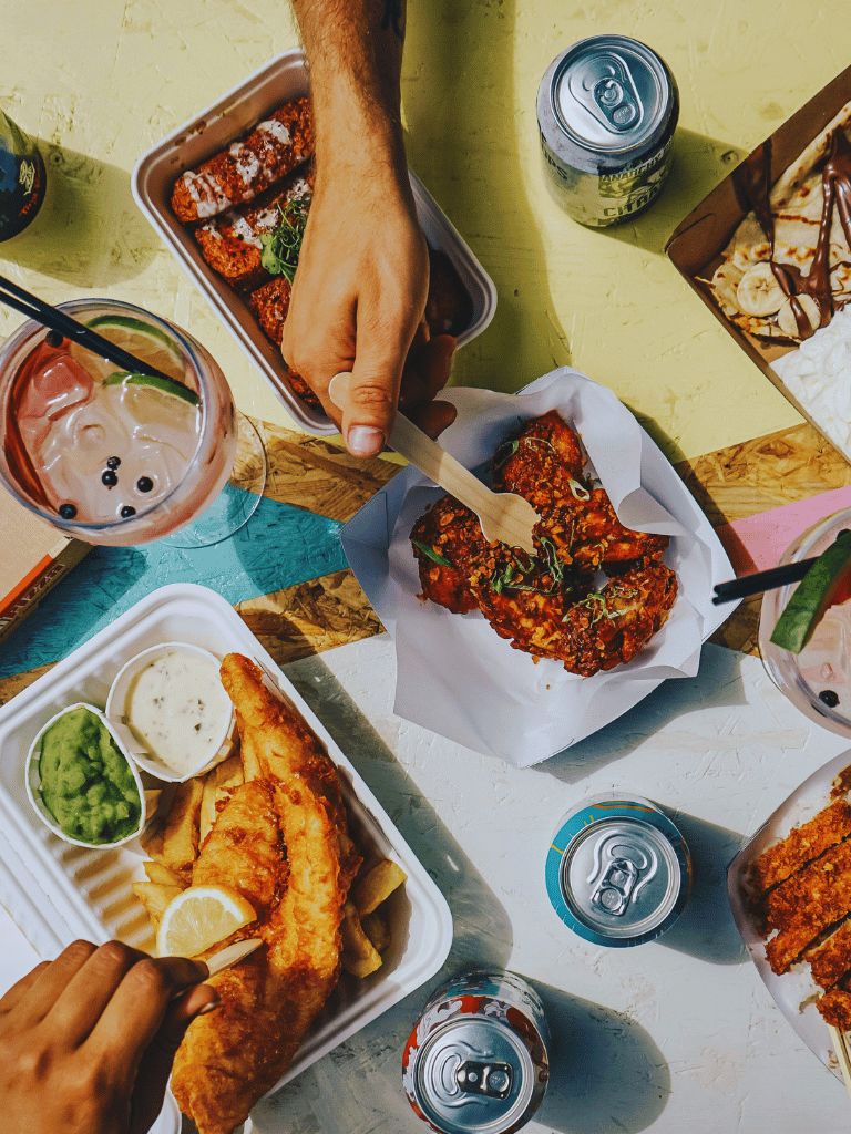 mercado delivery restaurantes Barcelona Glovo Uber Eats